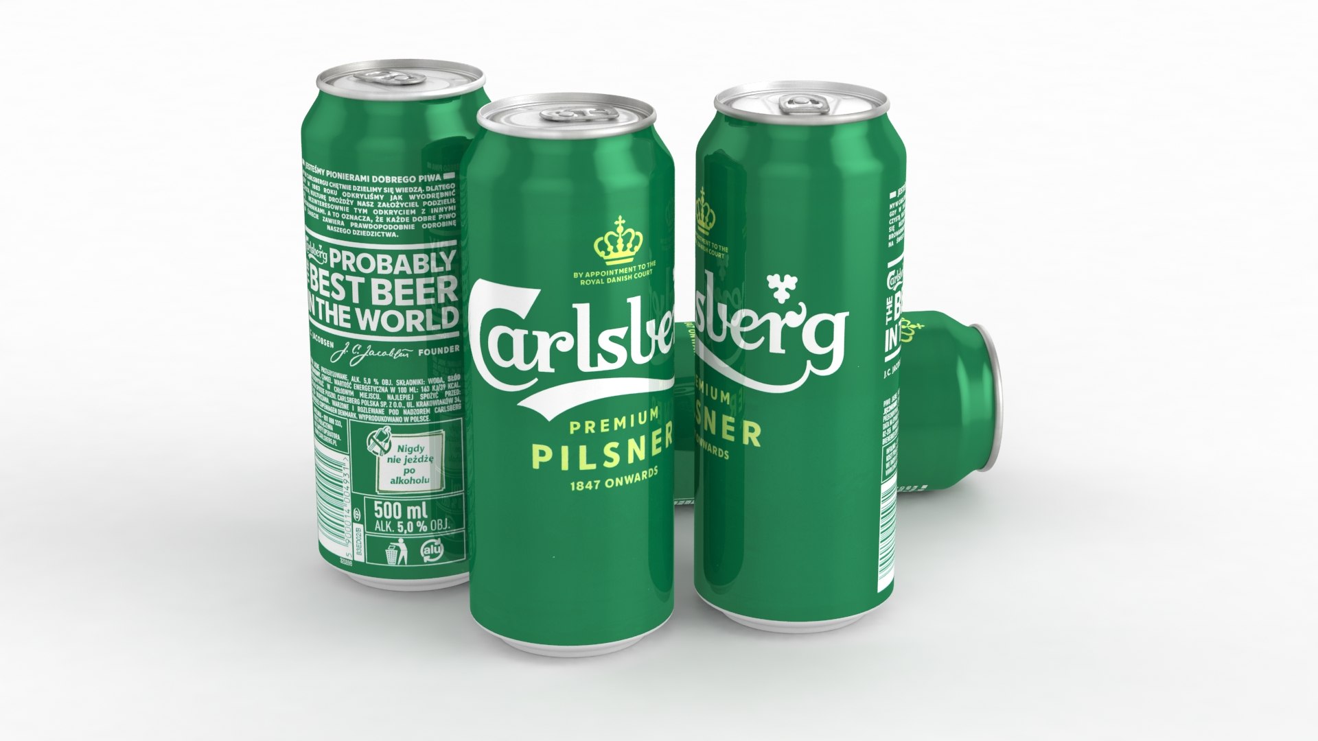 Carlsberg Beer 55cl cans