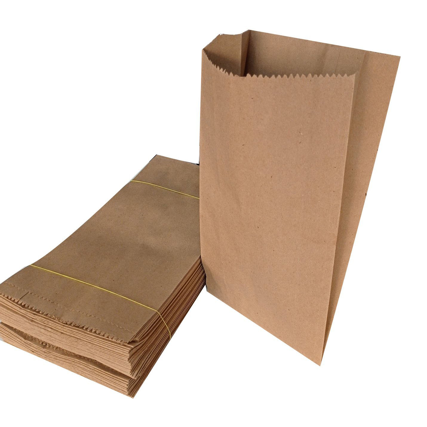 BadenBach 50 Pack 12 Lb Brown Kraft Paper Bags